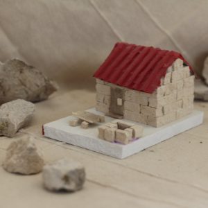 Art Lapis - Kamena kućica dimenzije 5x4